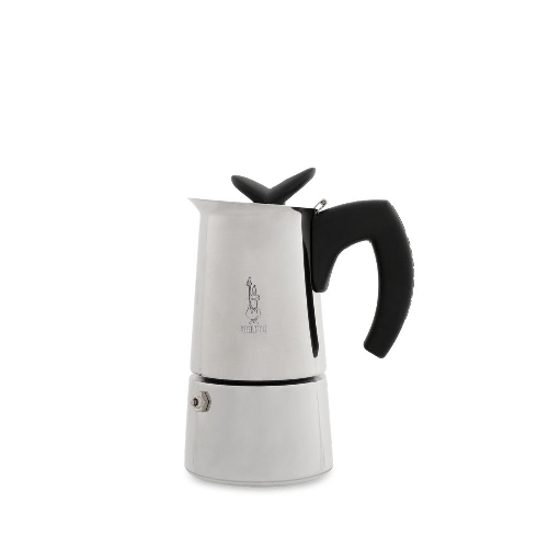 Bialetti caffettiera musa in acciaio moka da 2 tazze