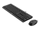 Philips-2000-series-SPT6207BL-34-tastiera-Mouse-incluso-USB-QWERTY-Inglese-Nero