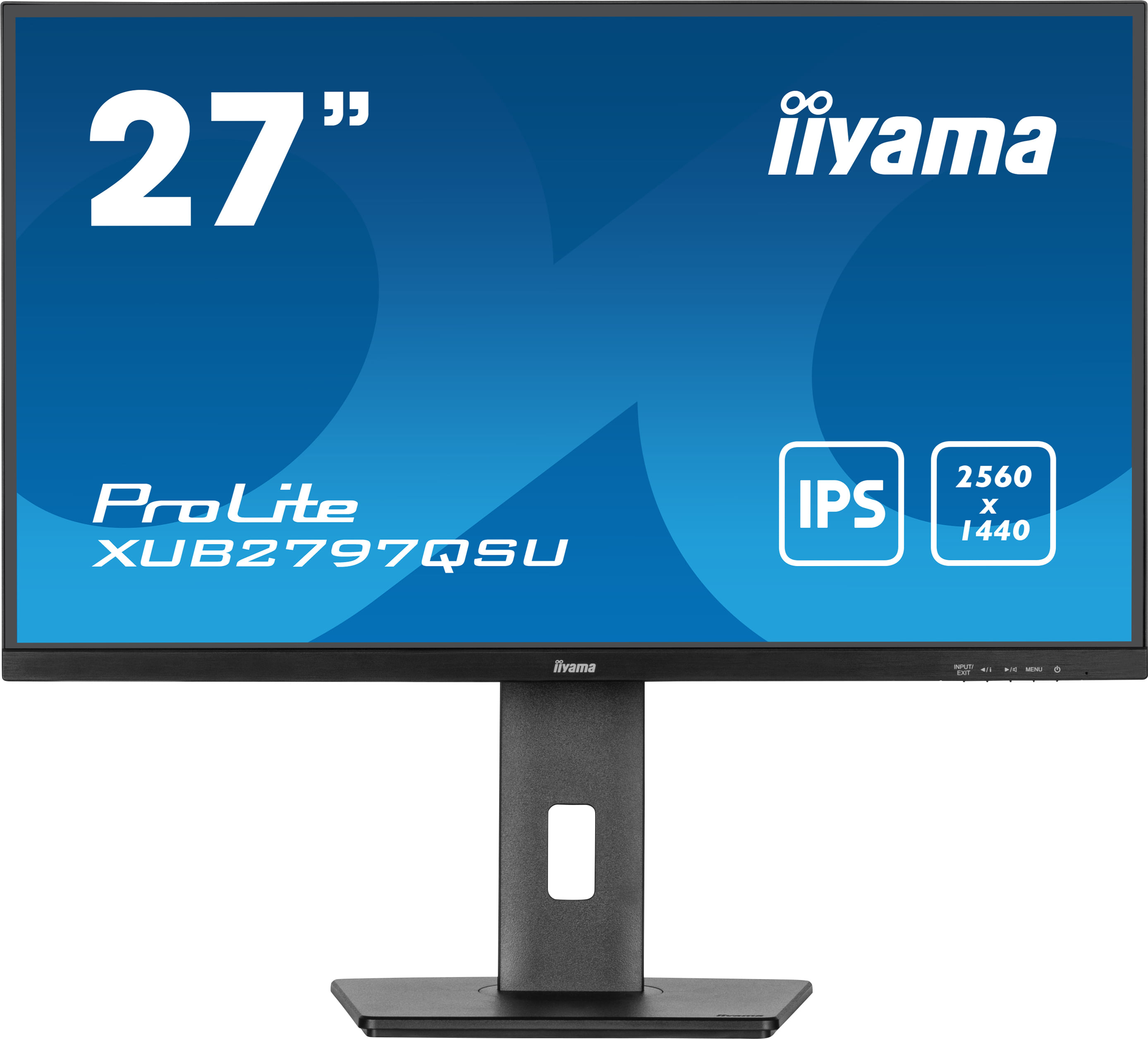 Iiyama ProLite XUB2797QSU-B1 Monitor PC 68,6 cm (27") 2560 x 1440 Pixel Wide Quad HD LED Nero