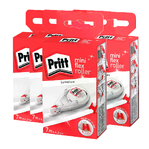 5x-Pritt-Correttore-a-Nastro-7m-Eco-Flex-Roller-Correction-5-Bianchetti-da-7m