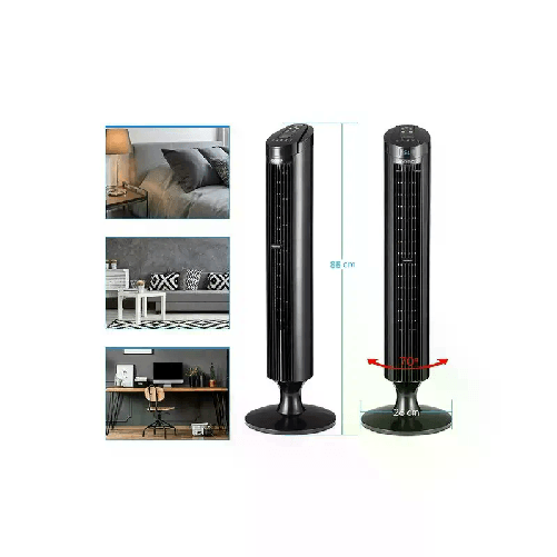 Ventilatore-a-Colonna-Torre-con-Telecomando-oscillazione-Timer-DCG-85-cm-45W