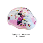 Casco Bici Protezione Minnie Topolina 2 3 4 anni per Bambino Bicicletta Pattini