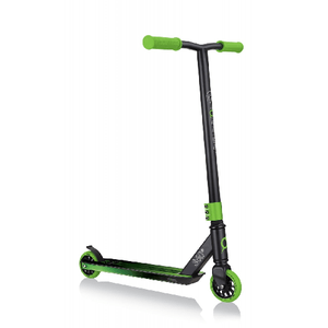 Scooter per Principianti Acrobatico da 6 Anni Nero e Lime Monopattino