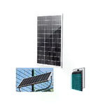 Pannello solare monocristallino 100W watt impianto kit fotovoltaico 92 x 67cm