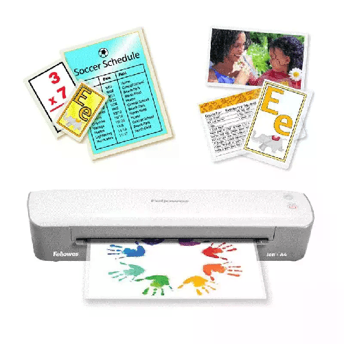 Plastificatrice-a-Caldo-A4-Spegnimento-automatico-10-pouches-fogli-carta-foto