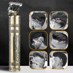 TAGLIA CAPELLI PROFESSIONALE REGOLA BARBA TRIMMER RASOIO ORO ELETTRICO USB