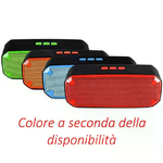 Cassa bluetooth portatile ricaricabile musica telefono tablet bt 4.2 speaker 3 W