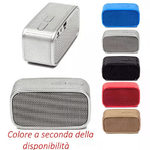 Cassa portatile bluetooth ricaricabile USB dispositivo audio speaker musica FM