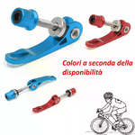 Sgancio rapido sellino bici sport ciclismo reggi alluminio regolabile morsetto