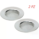 2x Filtro scarico lavello cucina bagno doccia lavandino bidet universale maglia