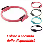 Anello esercizi pilates 40 cm fitness sport yoga esercizio cerchio addominali