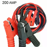 Cavi avviamento 200AMP collegamento batteria auto moto 12V 24V camper 2,5 mt