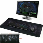 NUOVO Mousepad tappetino 70x30cm XXL Planisfero mouse tappeto PC game Laptop