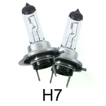 Coppia lampade lampadine Alogene auto H7 12V 100W fari HID macchina ricambio