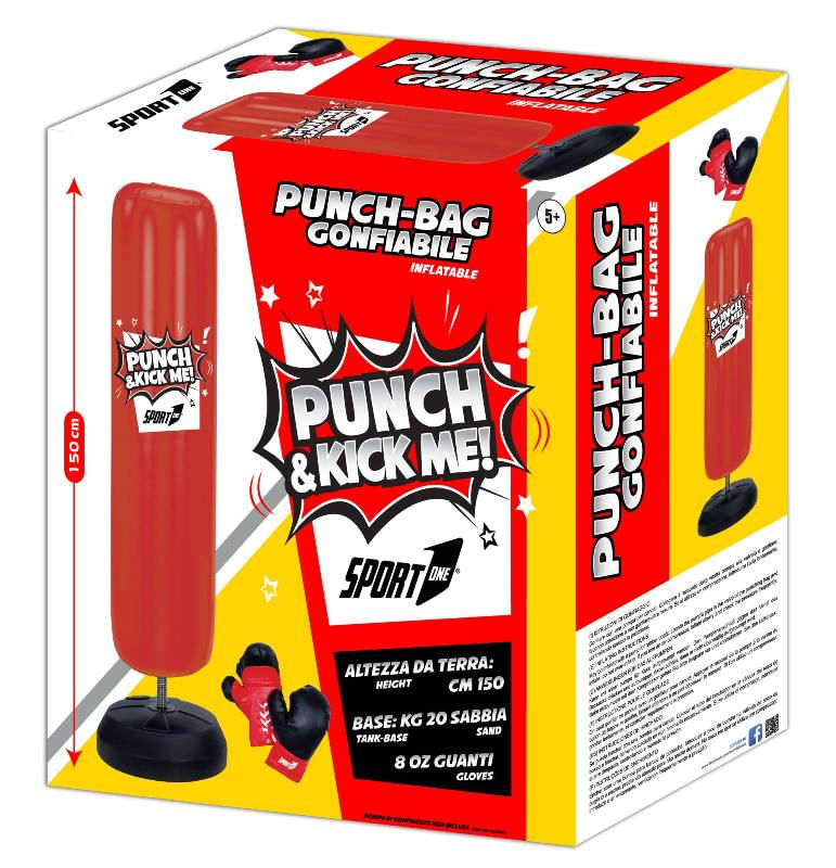 Punch-Bag-150-cm-Altezza---Guantoni-Zavorrabile-Sabbia-Guanti-Kick-Boxe-Bambini