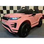 Macchina Elettrica per Bambini Range Rover Evoque a Batteria 4x4 Rosa