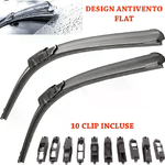 Kit 2 Spazzole Tergicristallo parabrezza anteriore Aerotwin per FIAT IDEA dal 01/2004 al 03/2008