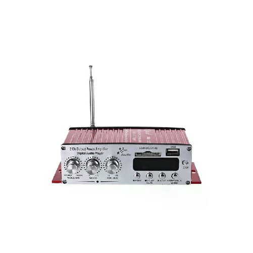 Amplificatore stereo HI-FI 12V MP3 USB auto barca 50W 20HZ 85 dB audio radio