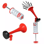 Corno manuale da stadio ad aria air horn tromba a mano con pompa eventi sportivi