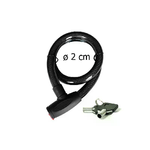 Catena sicurezza antifurto scooter moto bici doppia chiave 2cm diametro cavo acciaio