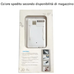 Power bank carta credito carica batteria esterno portatile nero bianco iphone 4