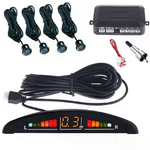 KIT 4 SENSORI DI PARCHEGGIO PER AUTO CON DISPLAY LED ACUSTICO PARKING SENSOR KIT COMPLETO