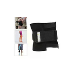 Fascia ginocchio supporto nervo sciatico gamba dolore gambe nero ginocchiera