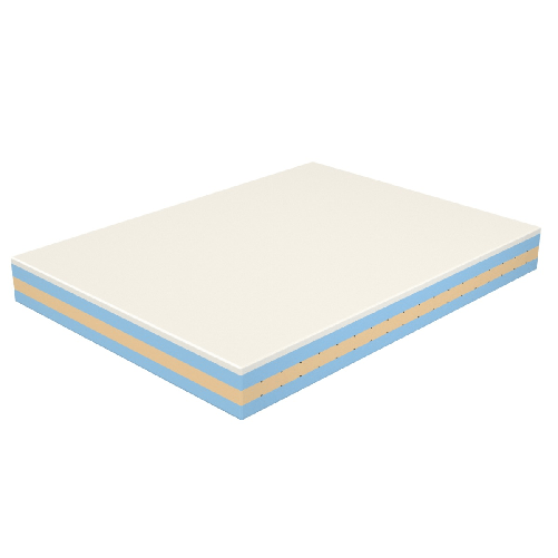 Materasso-Memory-Foam-Singolo-85x190-Alto-21-cm---4-Strati-Dispositivo-Medico-Rivestimento-Pure-|-Bora