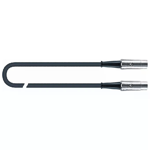 QUIK-LOK-S-165-2-cavo-audio-2-m-DIN--5-pin--Nero