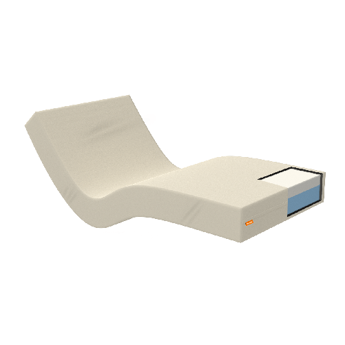 Materasso Geriatrico Memory 80x190 - Sfoderabile, Rivestimento Sanitario impermeabile.
