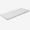 Topper-140x200-Memory-Foam-per-materasso---alto-5-cm-sfoderabile-tessuto-AloeVera-|-Correttore-H5-