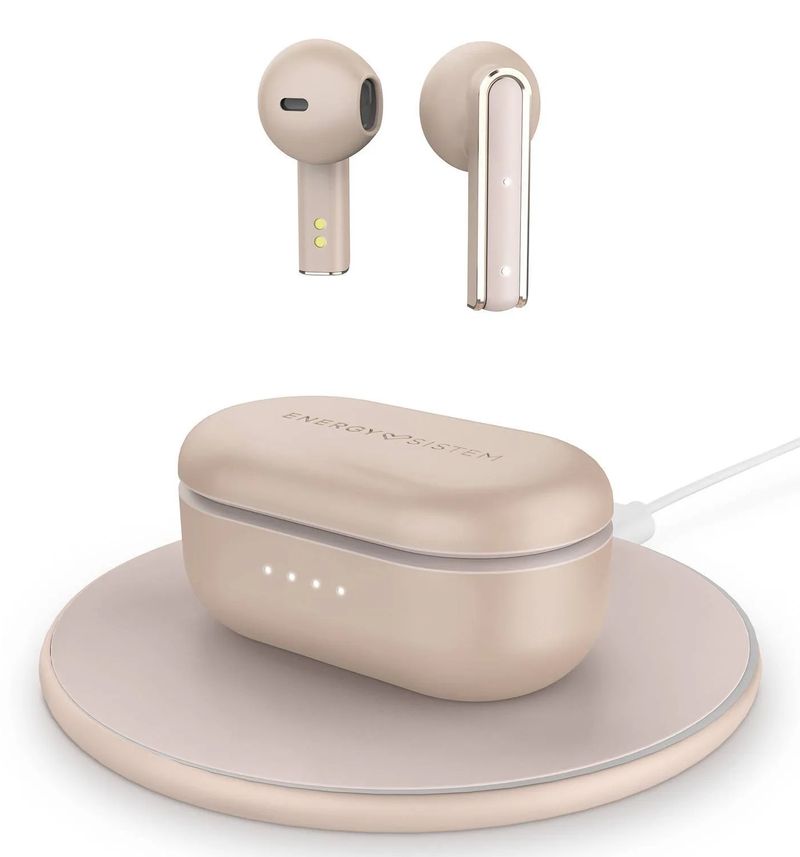 Cuffie-Bluetooth-True-Wireless-Energy-Sistem---Base-di-ricarica-wireless-inclusa---25-ore-di-musica---Colore-Oro-Rosa