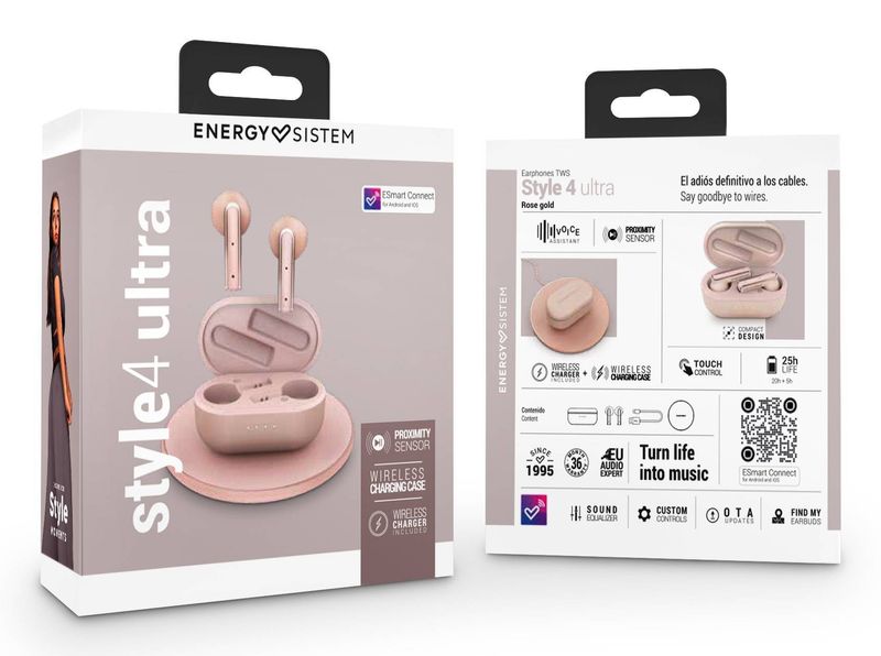 Cuffie-Bluetooth-True-Wireless-Energy-Sistem---Base-di-ricarica-wireless-inclusa---25-ore-di-musica---Colore-Oro-Rosa