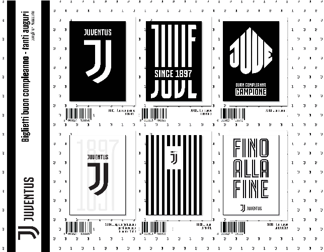 Marpimar AJU01 - AUGURI JUVENTUS (12PZ)