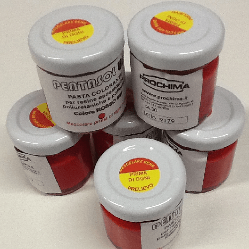 Prochima pigmento colorante in pasta a solvente rosso da 30 ml
