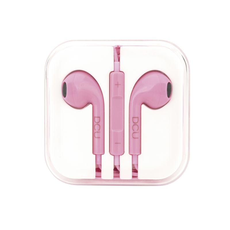 DCU-Advance-Tecnologic-34151002-cuffia-e-auricolare-Cuffie-Cablato-A-clip-Musica-e-Chiamate-Rosa