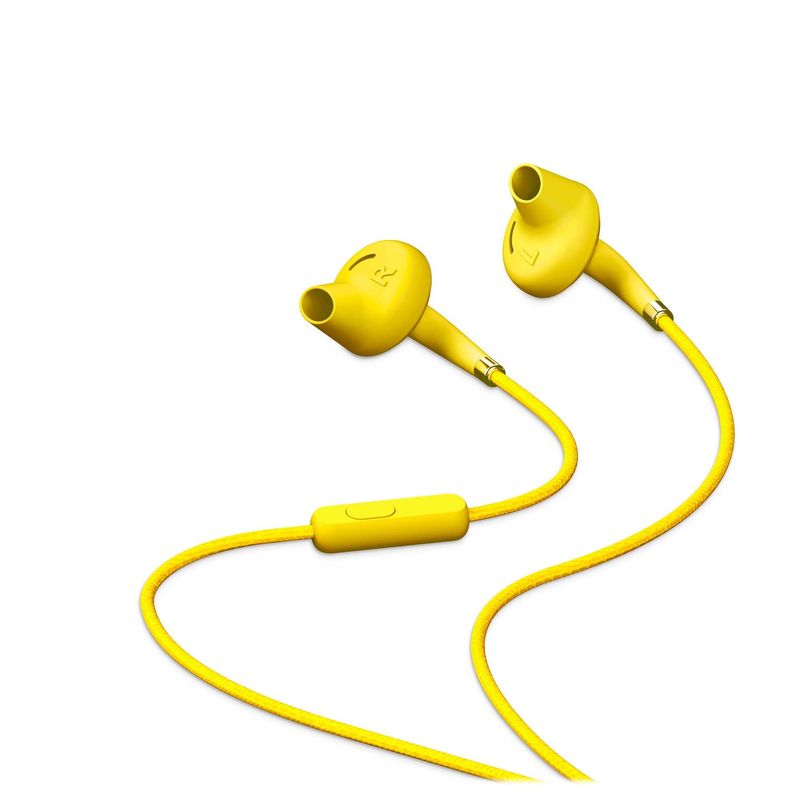 Energy-Sistem-Style-2--Auricolare-Cablato-In-ear-Musica-e-Chiamate-Giallo