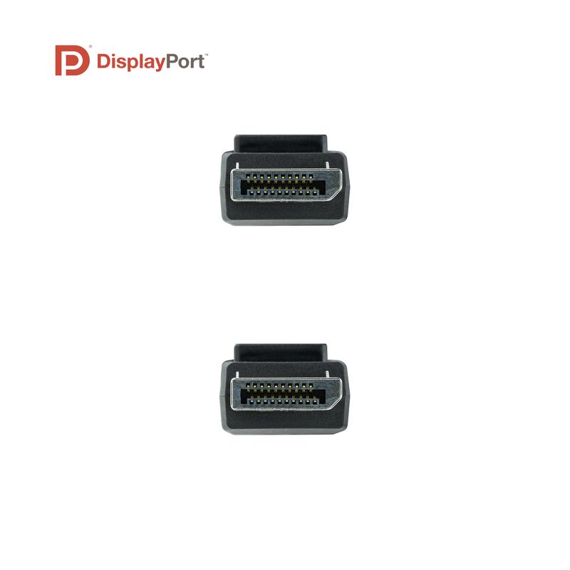 Nanocable-10.15.2502-cavo-DisplayPort-2-m-Nero