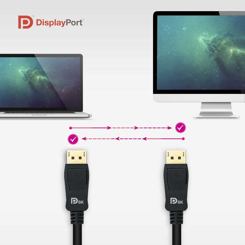 Nanocable-10.15.2502-cavo-DisplayPort-2-m-Nero