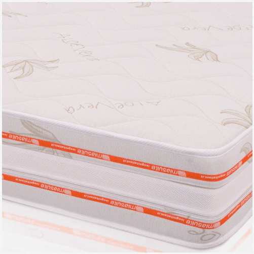 Materasso-Matrimoniale-160x200-alto-25-cm-Multistrato---Memory-Gel-Relaxa-Rivestimento-Aloe-Vera-|-Top-Air-Relaxa