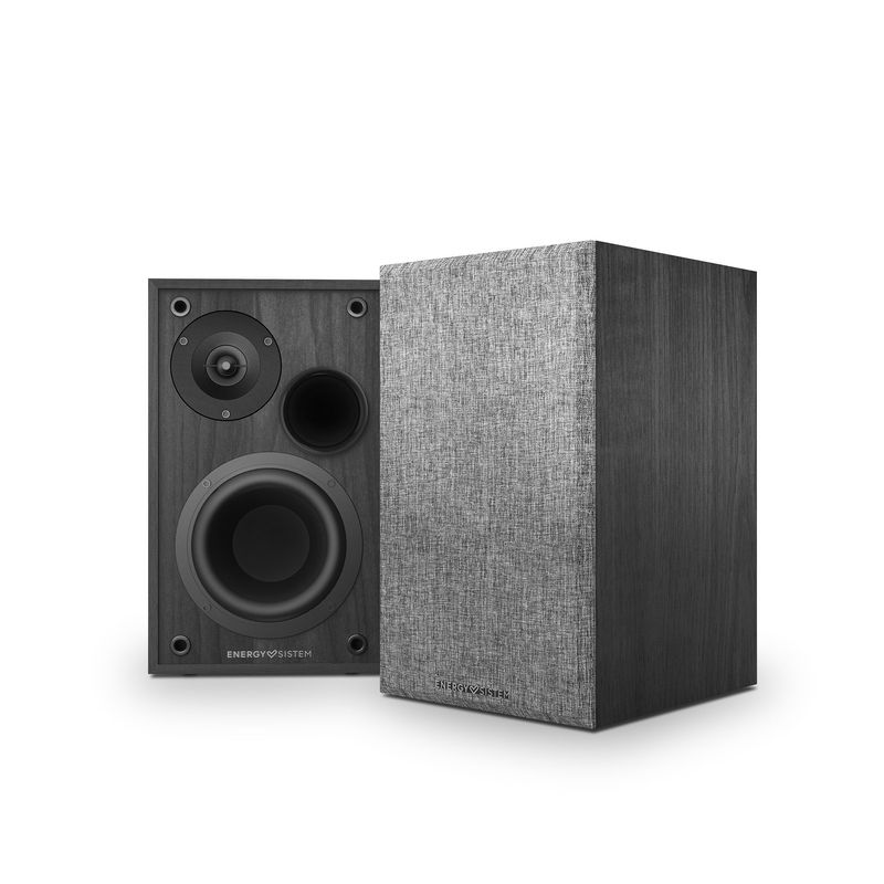 Energy-Sistem-Studio-Monitor-2-Bluetooth-altoparlante-2-vie-Grigio-Legno-Con-cavo-e-senza-cavo-50-W