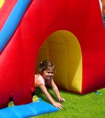 Gonfiabile-per-Bambini-Castello-Scivoli-285x600-con-Gonfiatore-Pompa