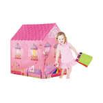 Tenda da Gioco per Bambine Rosa Principessa Casetta Bimbi Playhouse Castello