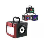 CASSA BLUETOOTH MINI SPEAKER WIRELESS PORTATILE USB ALTOPARLANTE RGB AUX FM