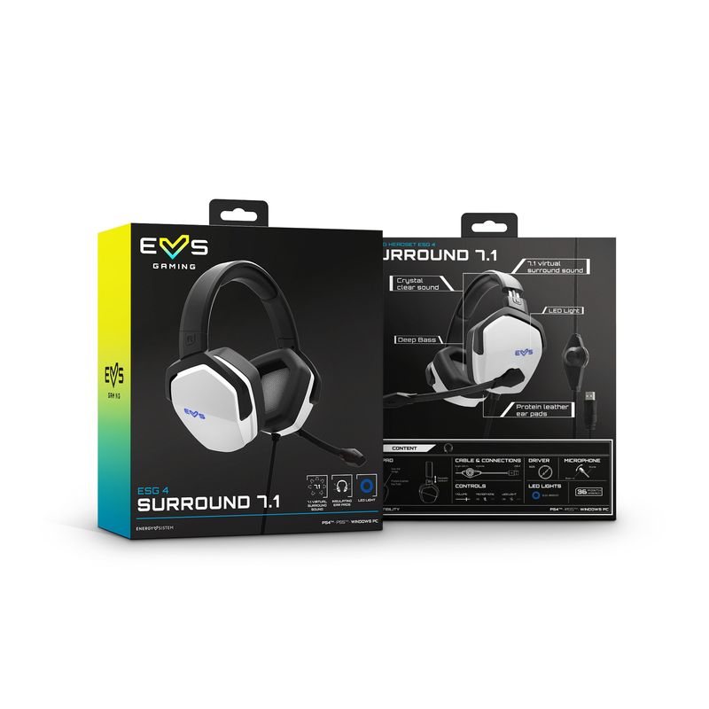 Energy-Sistem-ESG-4-WHITE-Thunder-Cuffie-Cablato-A-Padiglione-Giocare-USB-tipo-A-Bianco