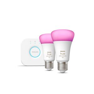 Philips Hue White and Color Ambiance StarterKit Bridge+2Pz