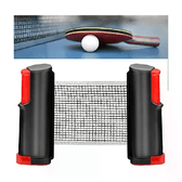 Set Ping pong rete estensibile tavolo scrivania portatile allungabile retrattile