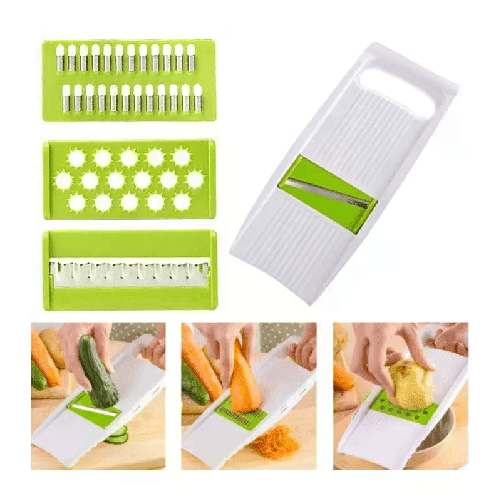 Mandolina Taglia affetta verdure manuale lama affettatrice cucina casa julienne