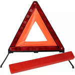 Triangolo e custodia Emergenza stradale sicurezza incidente catarifrangente auto