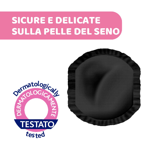 Chicco-Coppette-Assorbilatte-con-Antibatterico-Igieniche-e-Super-Assorbenti-Dischetti-Usa-e-Getta-per-Allattamento-Invisibili-sotto-i-Vestiti-Scuri-Con-Striscia-Adesiva-60-Coppette-Esterno-Nero